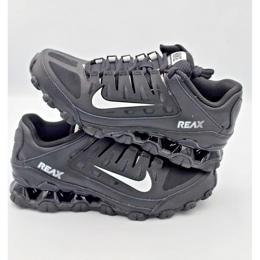 Nike Reax 8 TR Mesh Black White Women’s Size 6.5 Training Shoes IO2400 03